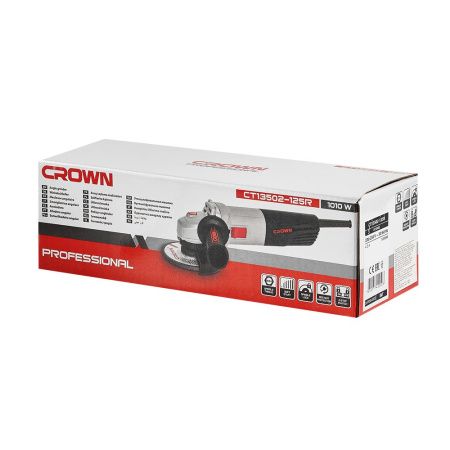 Угловая шлифовальная машина CROWN CT13502-125R