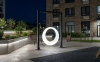 Пергола "Гера" со светящимися LED качелями White