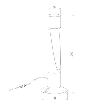 Ландшафтный светильник Elektrostandard Recess 35177/S 3000K