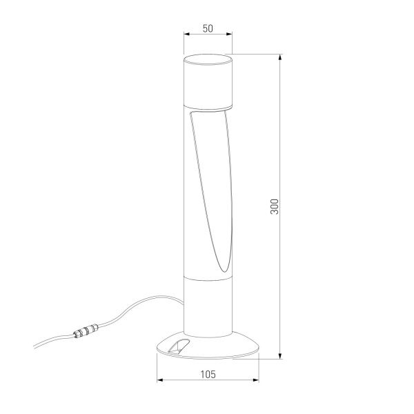 Ландшафтный светильник Elektrostandard Recess 35177/S 3000K