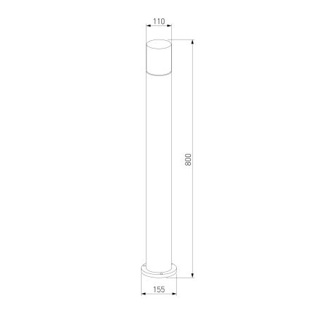 Ландшафтный светильник Elektrostandard Roil 35125/F
