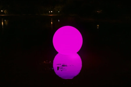 Плавающий шар-светильник Moonlight 80 см RGB Accum