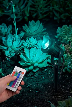 Газонный светильник, G0759 LED 9W RGB