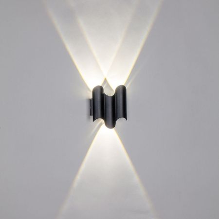 341347 Светильник BOSSO 3х1W LED 330LM G ЧЕРНЫЙ 4000K IP65