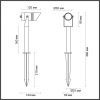 Грунтовый светильник Odeon Light Stima 6648/6GL IP65