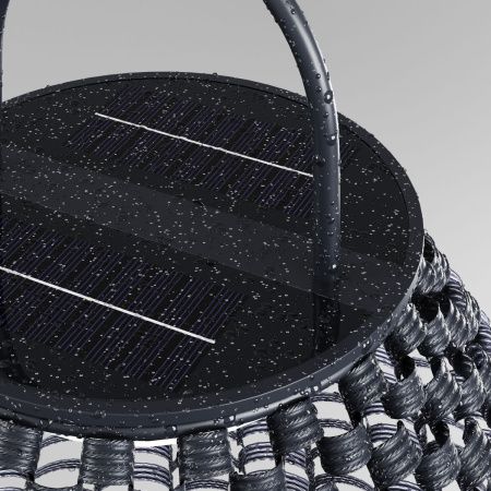 Ландшафтный светильник на солнечной батарее Maytoni OSL599FL-L5B3K черный