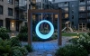 Пергола ""Зевс" со светящимися LED качелями 360° RGB