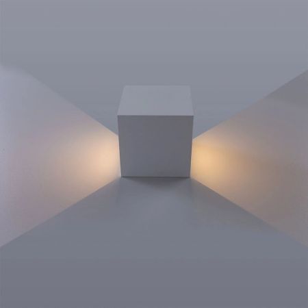 Фасадный светильник Arte Lamp Rullo A1414AL-2WH белый