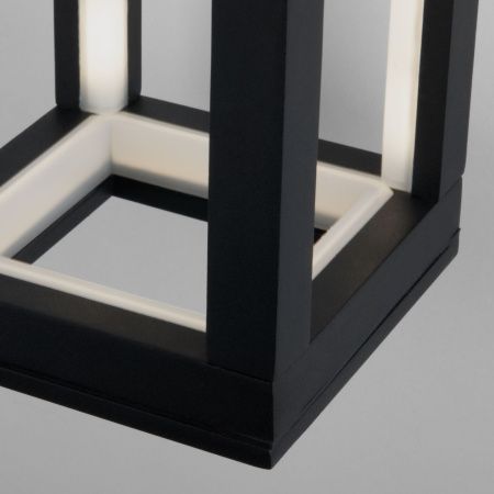Уличный настенный светильник Elektrostandard Frame 1527 TECHNO LED 4000K черный