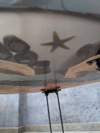 Кофейный столик из ивы SEA 50