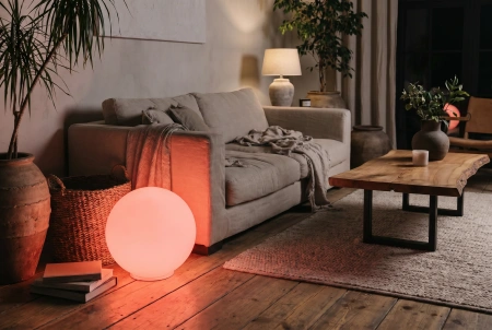 Шар-светильник для дома Moonlight 220V 40 см RGB