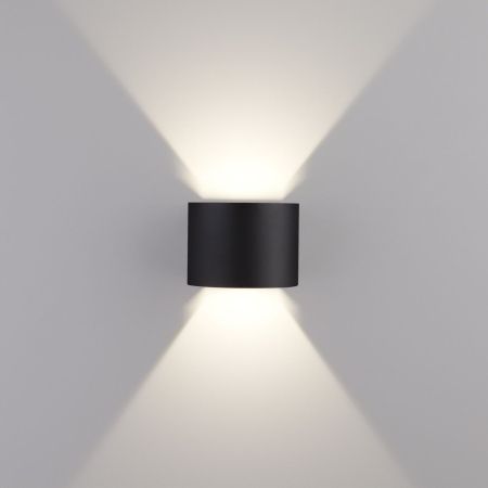 Уличный настенный светильник Elektrostandard Blade 1518 TECHNO LED 4000K черный