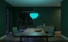 Подвесная светящаяся полусфера Halfmoon 220V 30 см RGB