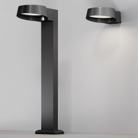 Уличный настенный светильник Outdoor O443WL-L12GF3K
