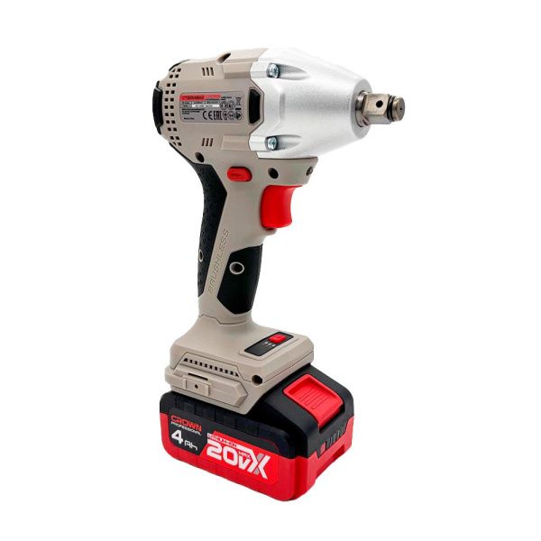 Гайковерт ударный аккумуляторный BL CROWN CT22046HX-4S TB