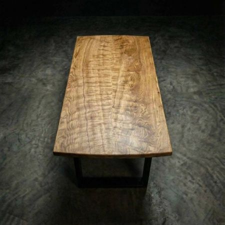 Обеденный стол из мраморного ясеня MARBLE ASH 1400