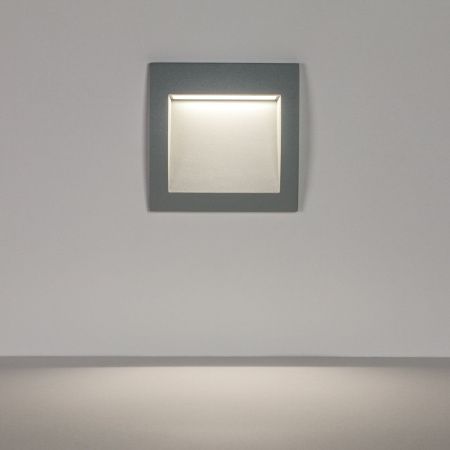 383694 Светильник ESTRA LED 5W 250LM 120G СЕРЫЙ 4000K IP55