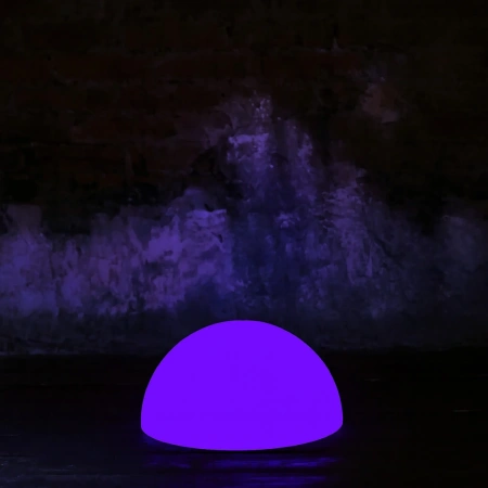 Светящаяся полусфера Halfmoon 220V RGB 40 см