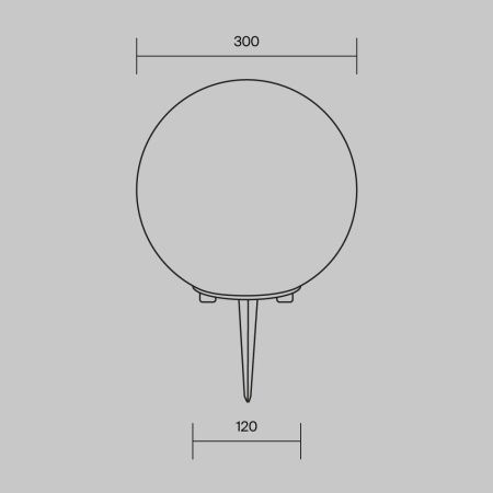Ландшафтный светильник Outdoor O594FL-01W