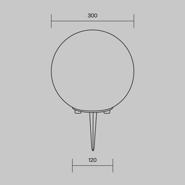 Ландшафтный светильник Outdoor O594FL-01W
