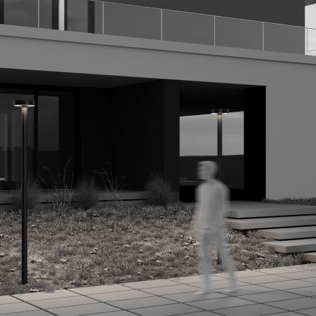 Садово-парковый светильник Outdoor O529FL-L30B3K