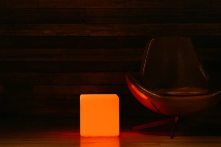 Светящийся LED куб Cube 30 см 220V RGB