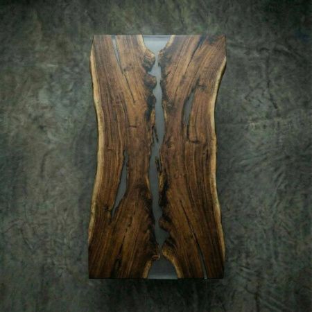 Карагач с эпоксидной смолой