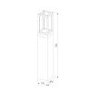 Ландшафтный светильник Elektrostandard Frame 1529 TECHNO LED 4000K