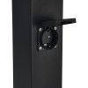 SL9012.415.00 Столб уличный 4 розетки ST-Luce черный 3500W SOCKET