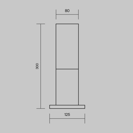 Ландшафтный светильник Outdoor O418FL-01GR