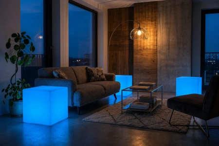Светящийся LED куб Cube 60 см 220V RGB