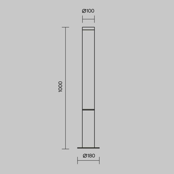 Ландшафтный светильник Outdoor O041FL-L30B3K