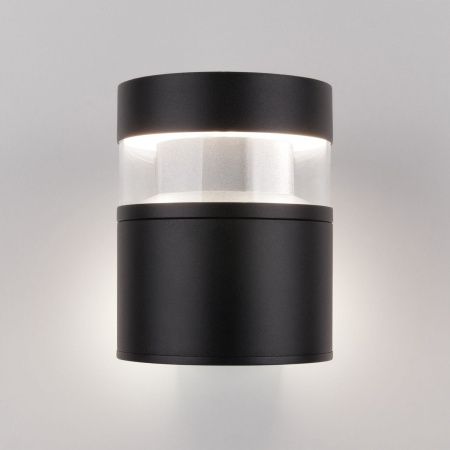 Уличный настенный светильник Elektrostandard Techno 1530 TECHNO LED 4000K черный