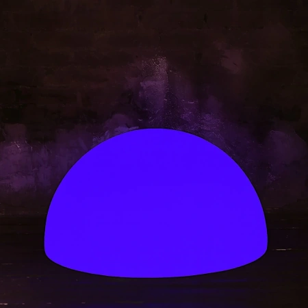 Светящаяся полусфера Halfmoon Accum RGB 80 см