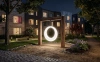 Пергола ""Зевс" со светящимися LED качелями 360° White