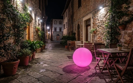 Уличный шар-светильник Moonlight 60 см RGB