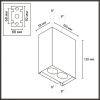 Фасадный светильник Odeon Light Arrow 7188/10WLP