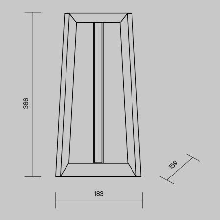 Ландшафтный светильник Outdoor O466FL-L12B3K