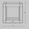 Ландшафтный светильник Outdoor O019FL-L13GR3K