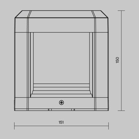 Ландшафтный светильник Outdoor O019FL-L13GR3K