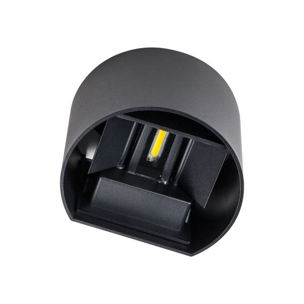 340557 Светильник DALLA 2х5W LED 1100LM G ЧЕРНЫЙ 4000K IP65