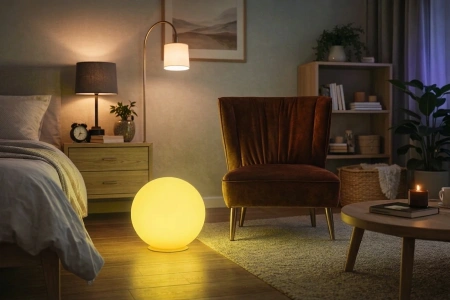 Шар-светильник для дома Moonlight 220V 40 см RGB