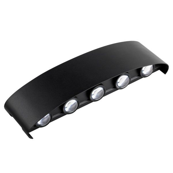 343057 Светильник GEMMA 10х1W LED 1100LM G ЧЕРНЫЙ 4000K IP65