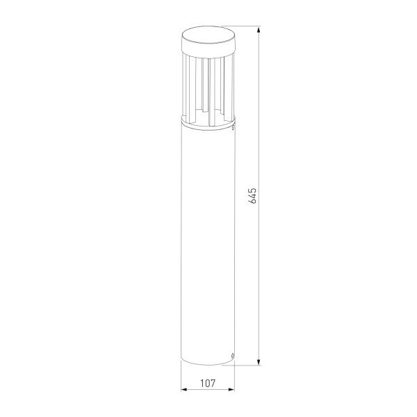 Ландшафтный светильник Elektrostandard Apart 1622 TECHNO LED