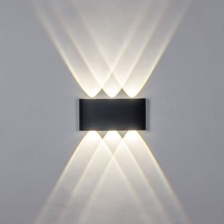 343037 Светильник GEMMA 6х1W LED 660LM G ЧЕРНЫЙ 4000K IP65