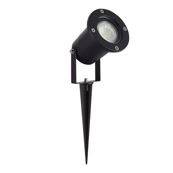 SL9014.425.01 Светильник уличный наземный ST-Luce черный GU10 1*50W YARDO