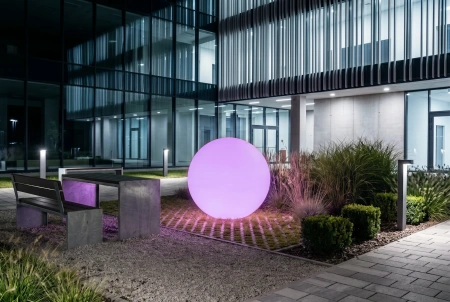 Уличный шар-светильник Moonlight 220 V 120 см RGB