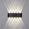 343057 Светильник GEMMA 10х1W LED 1100LM G ЧЕРНЫЙ 4000K IP65