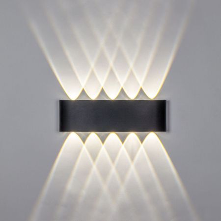 343057 Светильник GEMMA 10х1W LED 1100LM G ЧЕРНЫЙ 4000K IP65