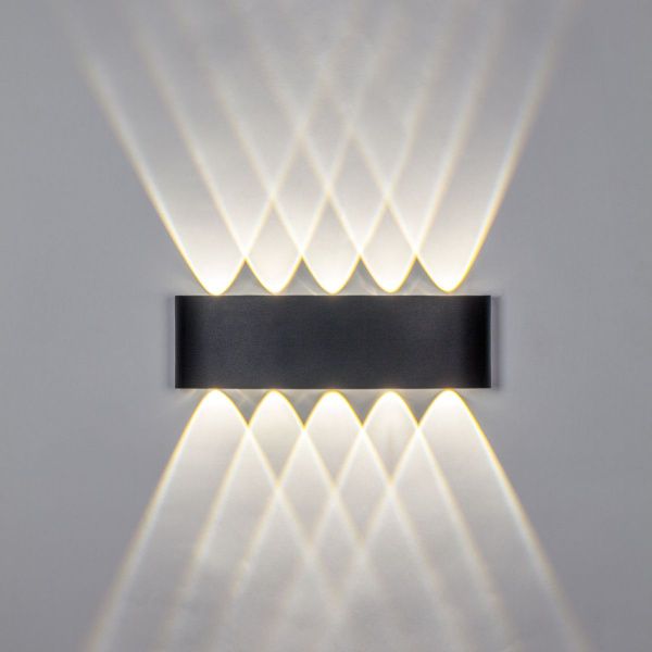 343057 Светильник GEMMA 10х1W LED 1100LM G ЧЕРНЫЙ 4000K IP65